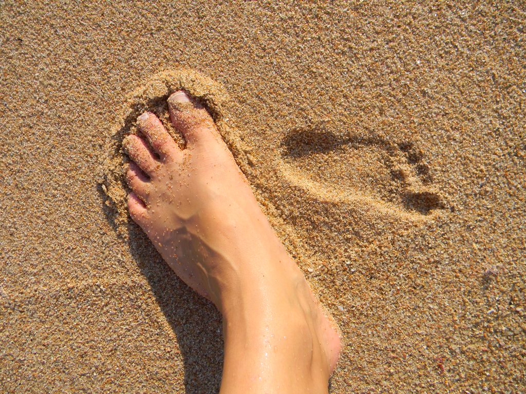 Mtwalume beach. Note the coarse sand on the beach.