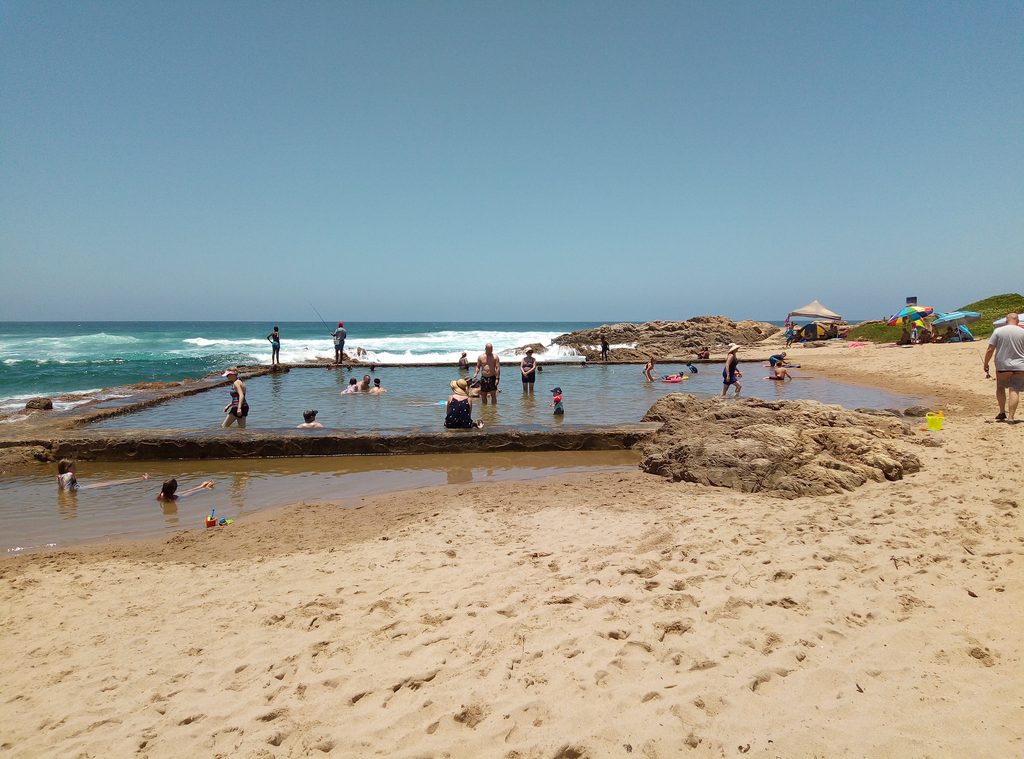 Umzumbe tide pool.