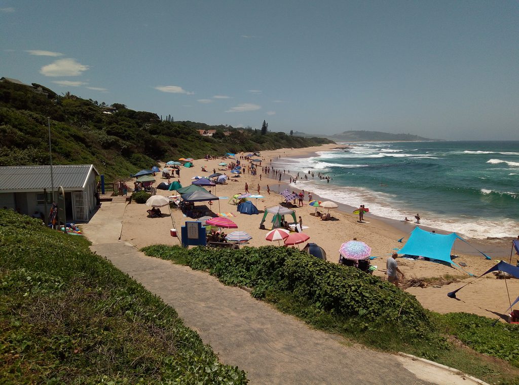 Umzumbe beach.